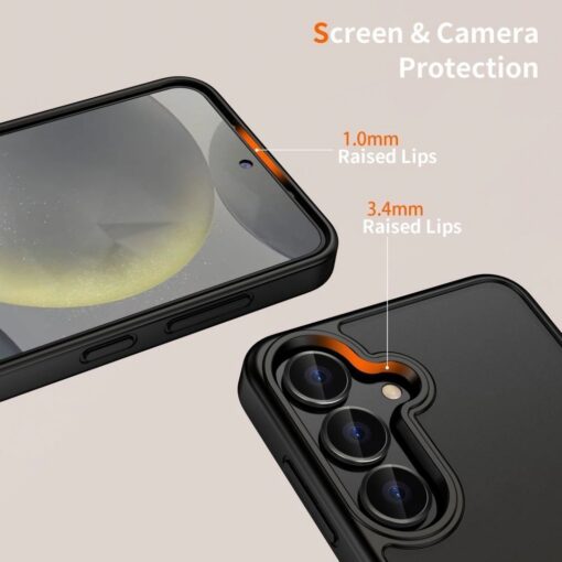 Kaitseümbris Magmat, OnePlus Nord 5, matt läbipaistev musta äärega, Tech-Protect - Image 2