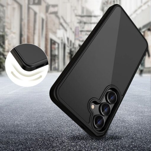 Kaitseümbris Magmat, OnePlus Nord 5, matt läbipaistev musta äärega, Tech-Protect - Image 3