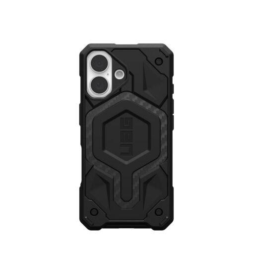 Kaitseümbris Monarch Pro, Apple iPhone 16, carbon fiber, MagSafe, Urban Armor Gear (UAG) - Image 4