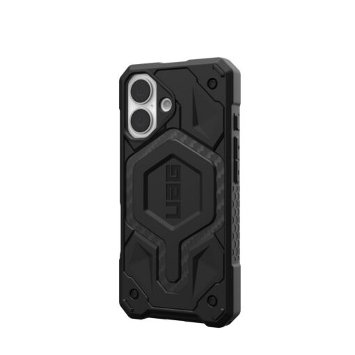 Kaitseümbris Monarch Pro, Apple iPhone 16, carbon fiber, MagSafe, Urban Armor Gear (UAG) - Image 5