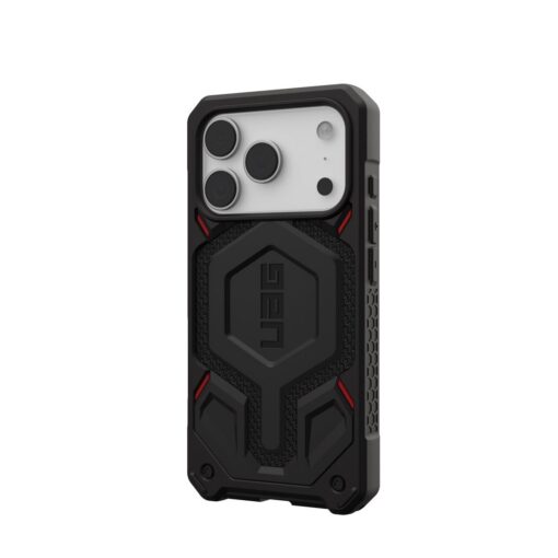 Kaitseümbris Monarch Pro Kevlar, Apple iPhone 17 Pro, Kevlar must, MagSafe ühilduv, Urban Armor Gear (UAG) - Image 5