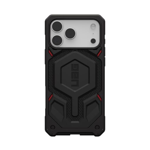 Kaitseümbris Monarch Pro Kevlar, Apple iPhone 17 Pro Max, Kevlar must, MagSafe ühilduv, Urban Armor Gear (UAG) - Image 4