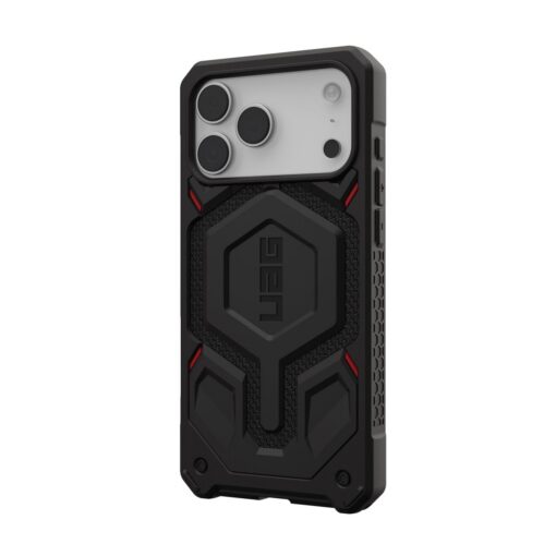 Kaitseümbris Monarch Pro Kevlar, Apple iPhone 17 Pro Max, Kevlar must, MagSafe ühilduv, Urban Armor Gear (UAG) - Image 5