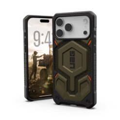 Kaitseümbris Monarch Pro Kevlar, Apple iPhone 17 Pro Max, Kevlar militaarroheline, MagSafe ühilduv, Urban Armor Gear (UAG)