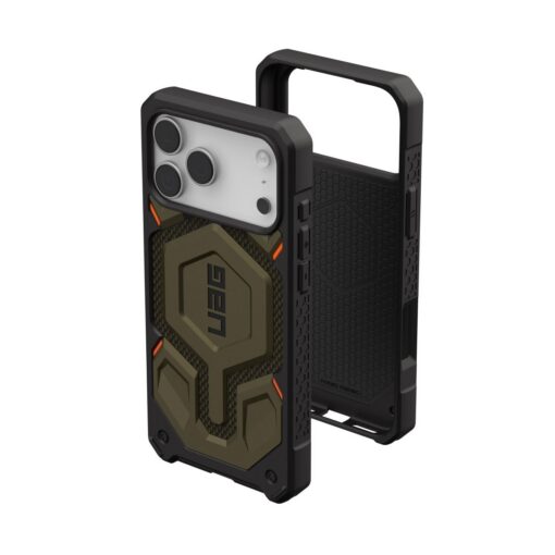 Kaitseümbris Monarch Pro Kevlar, Apple iPhone 17 Pro Max, Kevlar militaarroheline, MagSafe ühilduv, Urban Armor Gear (UAG) - Image 3