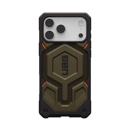Kaitseümbris Monarch Pro Kevlar, Apple iPhone 17 Pro Max, Kevlar militaarroheline, MagSafe ühilduv, Urban Armor Gear (UAG) - Image 4