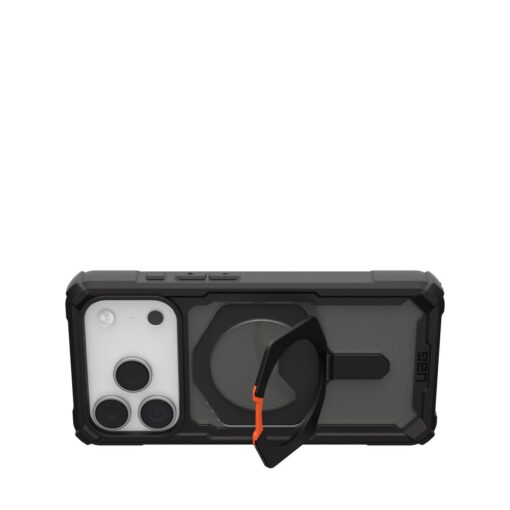 Kaitseümbris Plasma XTE, Apple iPhone 17 Pro, must/oranž, MagSafe ühilduv, tugijalaga, Urban Armor Gear (UAG) - Image 10