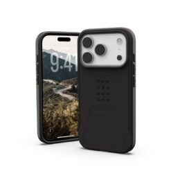 Kaitseümbris Civilian, Apple iPhone 17 Pro, must, MagSafe ühilduv, Urban Armor Gear (UAG)