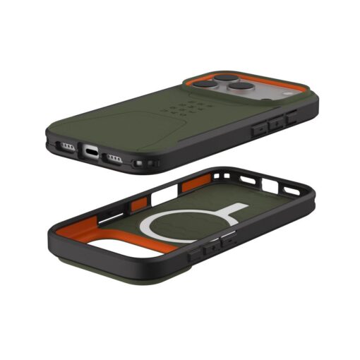 Kaitseümbris Civilian, Apple iPhone 17 Pro, militaarroheline/oranž, MagSafe ühilduv, Urban Armor Gear (UAG) - Image 2