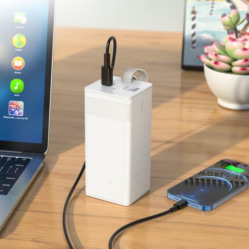 Väline aku Power Bank Hoco J86A 22.5W Quick Charge 3.0 50000mAh must - Image 3