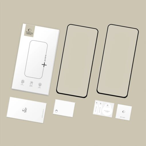 LCD kaitsev karastatud klaas Tech-Protect Glass Fit+ 2-Pack Samsung S731 S25 FE must - Image 3