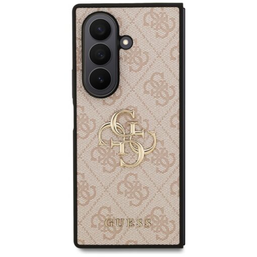 Guess Big 4G Logo Classic Logo case for Samsung Galaxy Z Fold7 różowy - Image 2