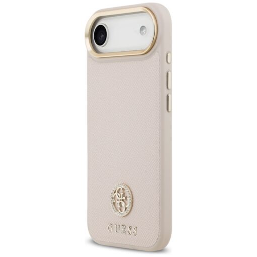 Guess Grained Strass Logo MagSafe case for iPhone Air pink - Image 2
