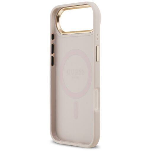 Guess Grained Strass Logo MagSafe case for iPhone Air pink - Image 7