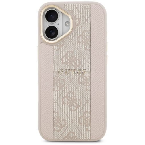 Guess 4G Stripe MagSafe case for iPhone 17 pink - Image 3