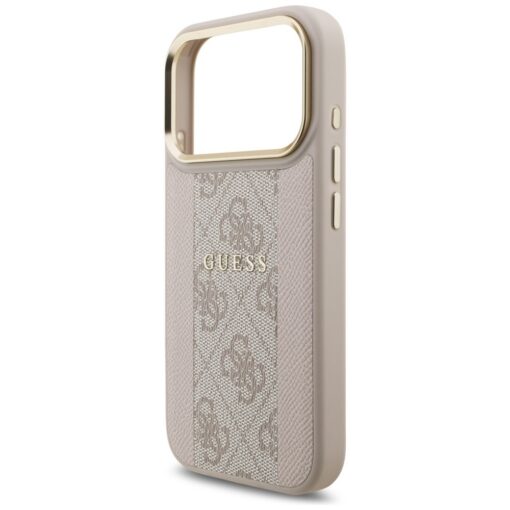 Guess 4G Stripe MagSafe case for iPhone 17 Pro pink - Image 6