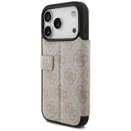 Guess Book 4G Metal Logo case for iPhone 17 Pro pink - Image 5