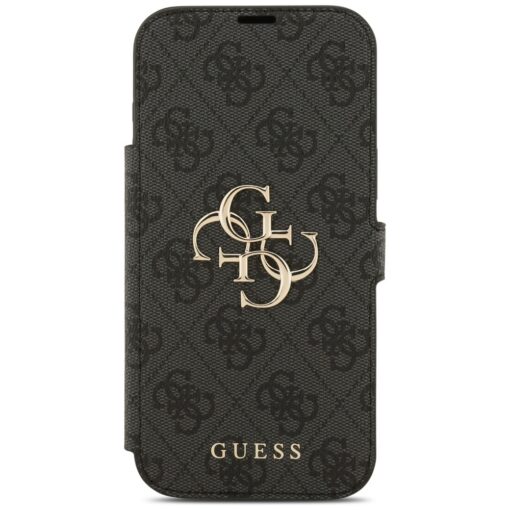 Guess Book 4G Metal Logo case for iPhone 17 Pro Max black - Image 3