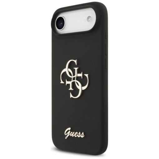 Guess Silicone Big 4G Script case for iPhone Air black - Image 2
