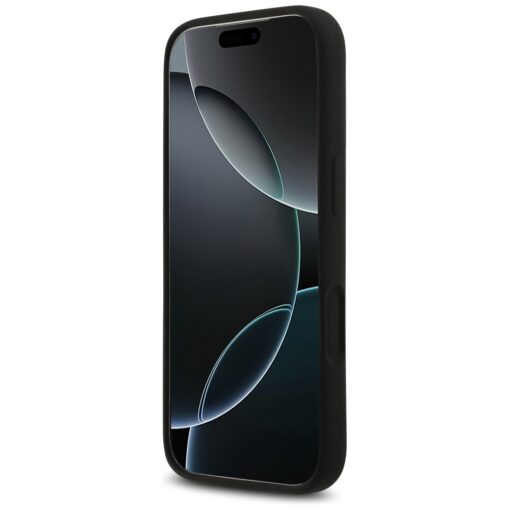 Guess Silicone Big 4G Script case for iPhone 17 Pro black - Image 5