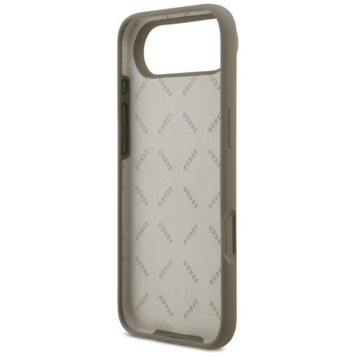 Guess Silicone Big 4G Script case for iPhone Air brown - Image 7