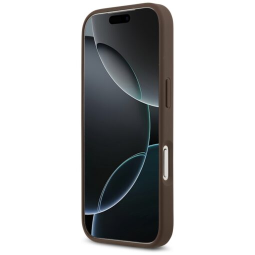 Guess 4G Double Card Triangle case for iPhone 17 Pro brown - Image 5