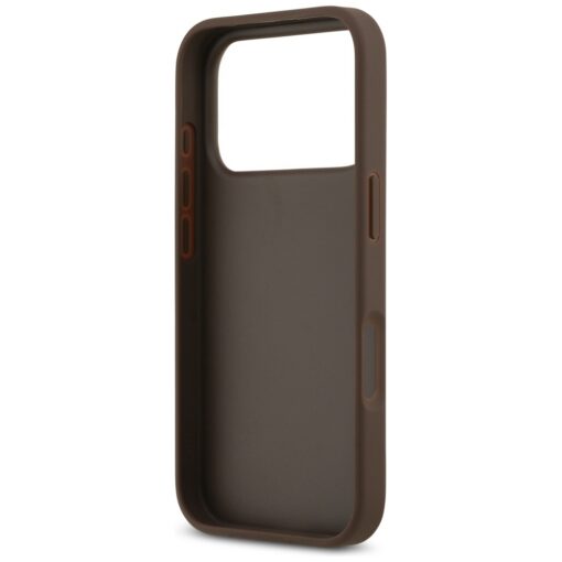 Guess 4G Double Card Triangle case for iPhone 17 Pro brown - Image 7