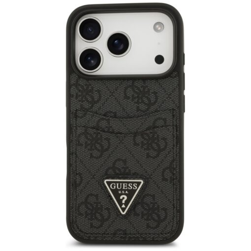 Guess 4G Double Card Triangle case for iPhone 17 Pro black - Image 3