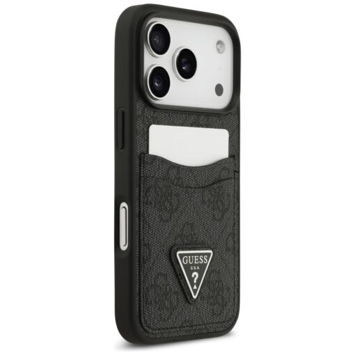 Guess 4G Double Card Triangle case for iPhone 17 Pro black - Image 4