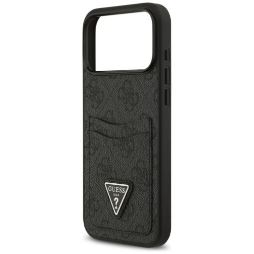 Guess 4G Double Card Triangle case for iPhone 17 Pro Max black - Image 6