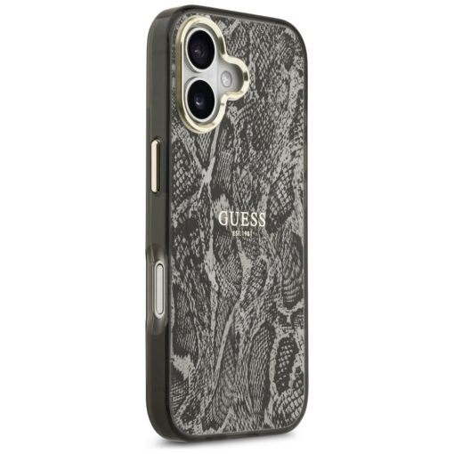 Guess Python Pattern MagSafe case for iPhone 17 black - Image 4