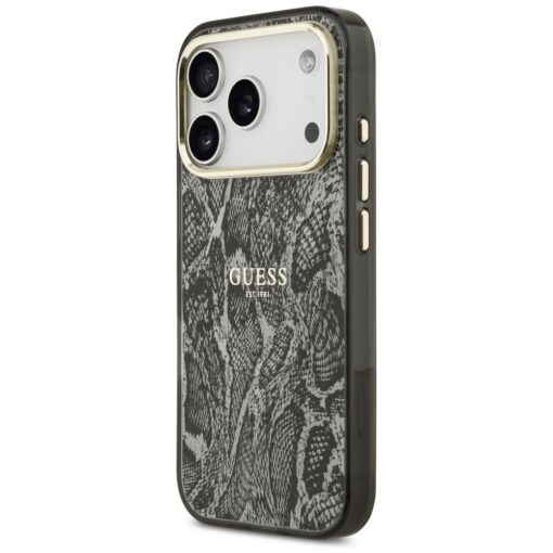 Guess Python Pattern MagSafe case for iPhone 17 Pro black - Image 2