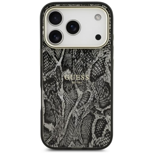 Guess Python Pattern MagSafe case for iPhone 17 Pro black - Image 3