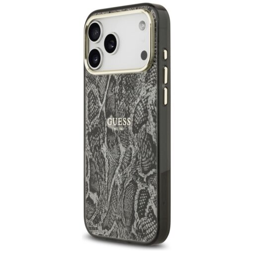 Guess Python Pattern MagSafe case for iPhone 17 Pro Max black - Image 2