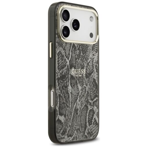 Guess Python Pattern MagSafe case for iPhone 17 Pro Max black - Image 4