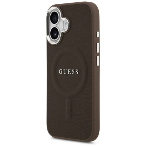 Guess Classic Logo MagSafe case for iPhone 17 brown - Image 2