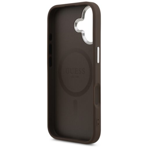 Guess Classic Logo MagSafe case for iPhone 17 brown - Image 7