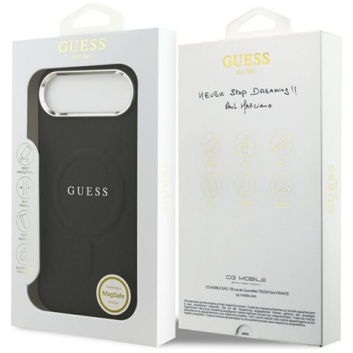 Guess Classic Logo MagSafe case for iPhone Air black - Image 8