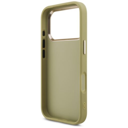Guess Fixed Glitter Big 4G Metal Frame case for iPhone 17 Pro gold - Image 7