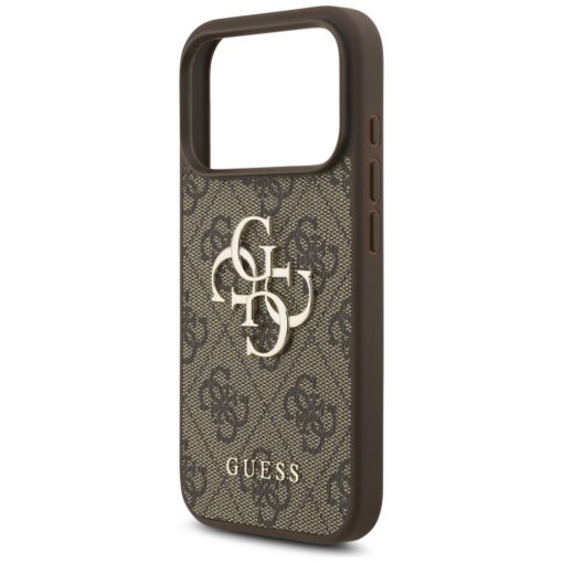 Guess 4G Strap 4G Classic Logo case for iPhone 17 Pro brown - Image 6