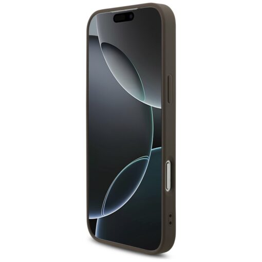 Guess 4G Strap 4G Classic Logo case for iPhone 17 Pro Max brown - Image 5
