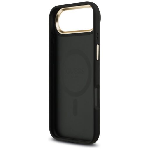 Guess 4G Strass Logo & Big Strap Metal Buttons MagSafe case for iPhone Air black - Image 7