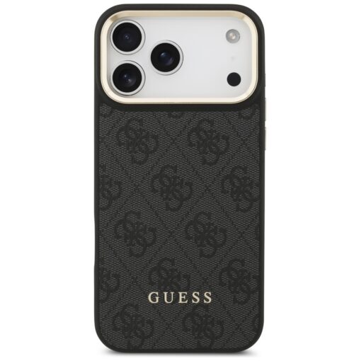 Guess 4G z portfelem Magsafe case for iPhone 17 Pro Max black - Image 3