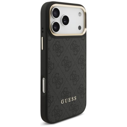 Guess 4G z portfelem Magsafe case for iPhone 17 Pro Max black - Image 4