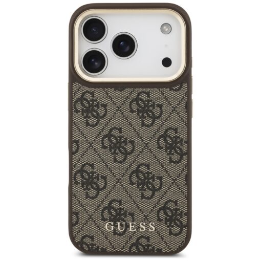 Guess 4G z portfelem Magsafe case for iPhone 17 Pro brown - Image 3