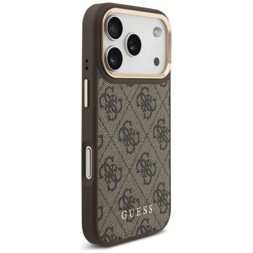 Guess 4G z portfelem Magsafe case for iPhone 17 Pro brown - Image 4