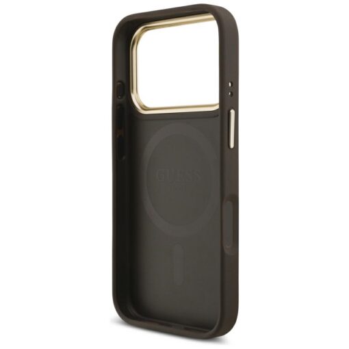Guess 4G z portfelem Magsafe case for iPhone 17 Pro brown - Image 7