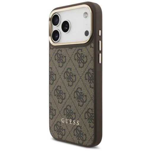 Guess 4G z portfelem Magsafe case for iPhone 17 Pro Max brown - Image 2