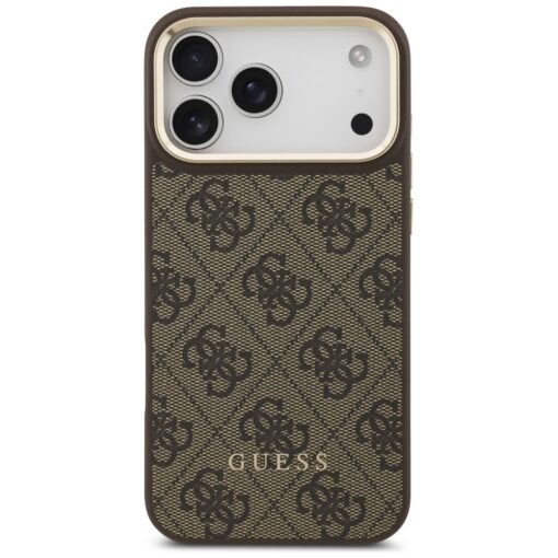 Guess 4G z portfelem Magsafe case for iPhone 17 Pro Max brown - Image 3