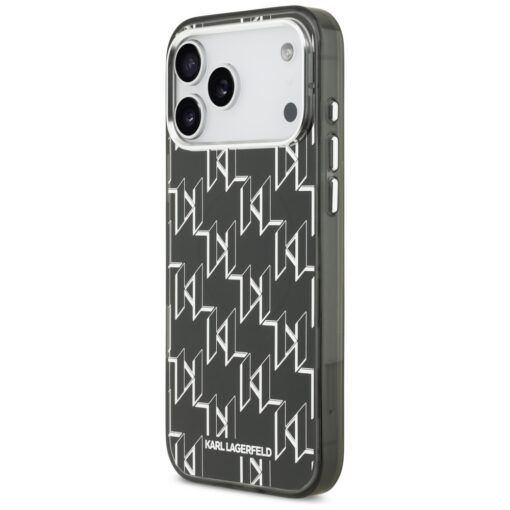 Karl Lagerfeld IML KL Monogram MagSafe case for iPhone 17 Pro Max black - Image 2